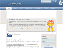 Tablet Screenshot of gastbokdelux.se